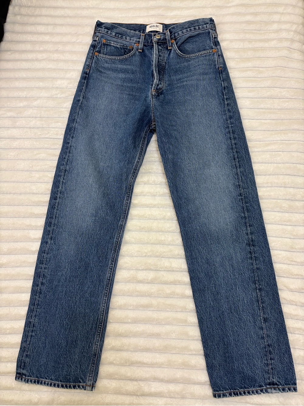 Agolde 90s mid rise jeans 100% cotton sz 26
